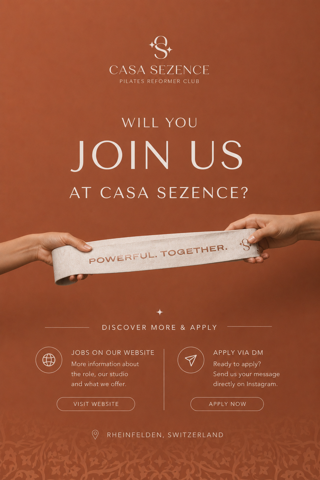 Join us at Casa Sezence